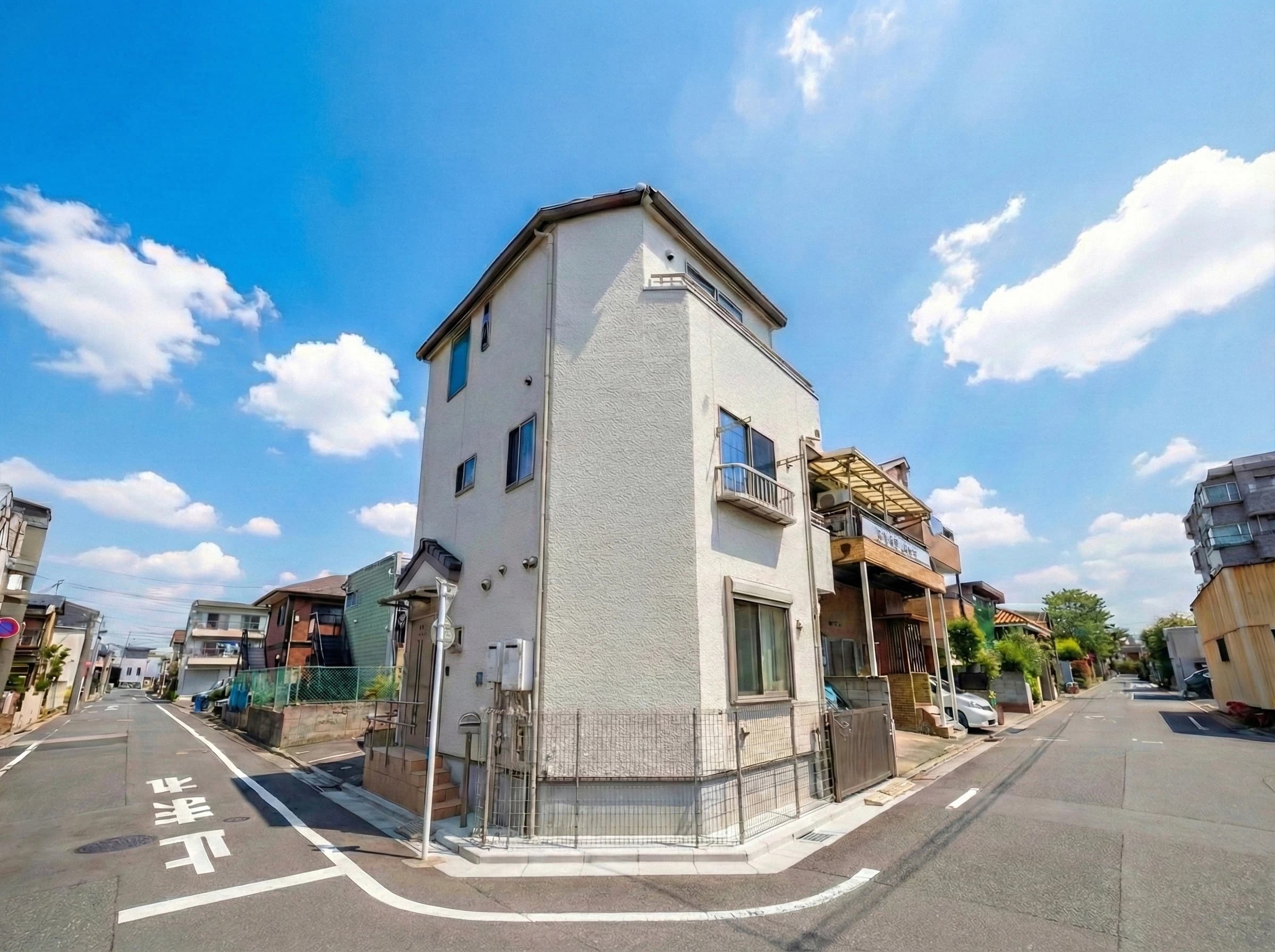 The house