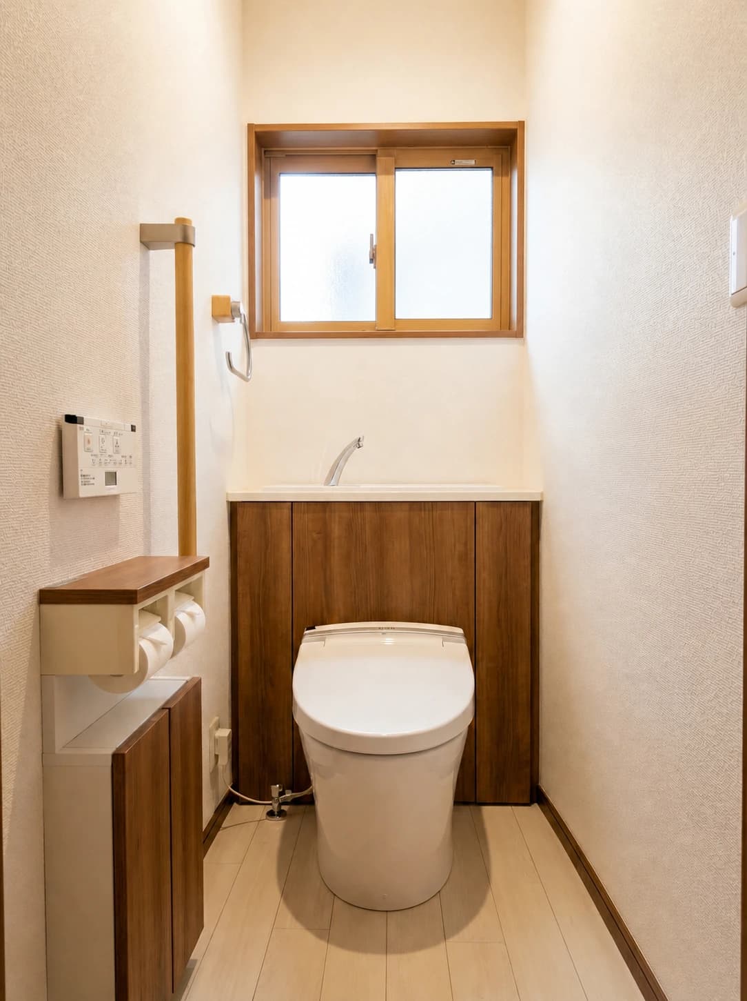 Separate toilet on the second floor at MEME Hotel Tokyo